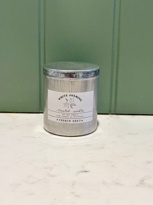 White Jasmine Tin Candle