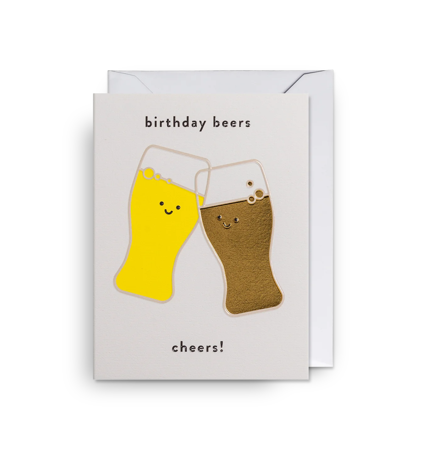 Birthday Beers Cheers! Mini Card