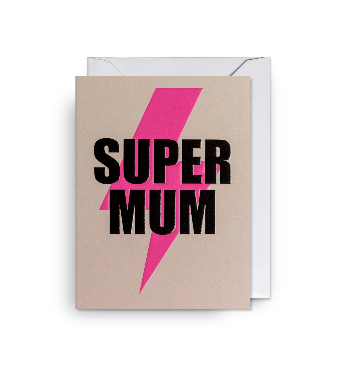 Super Mum Emblem Mini Mother’s Day Card