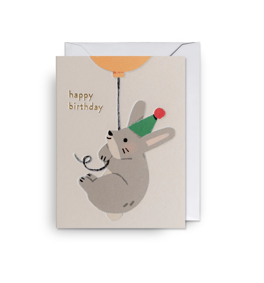 Little Bunny Mini Birthday Card