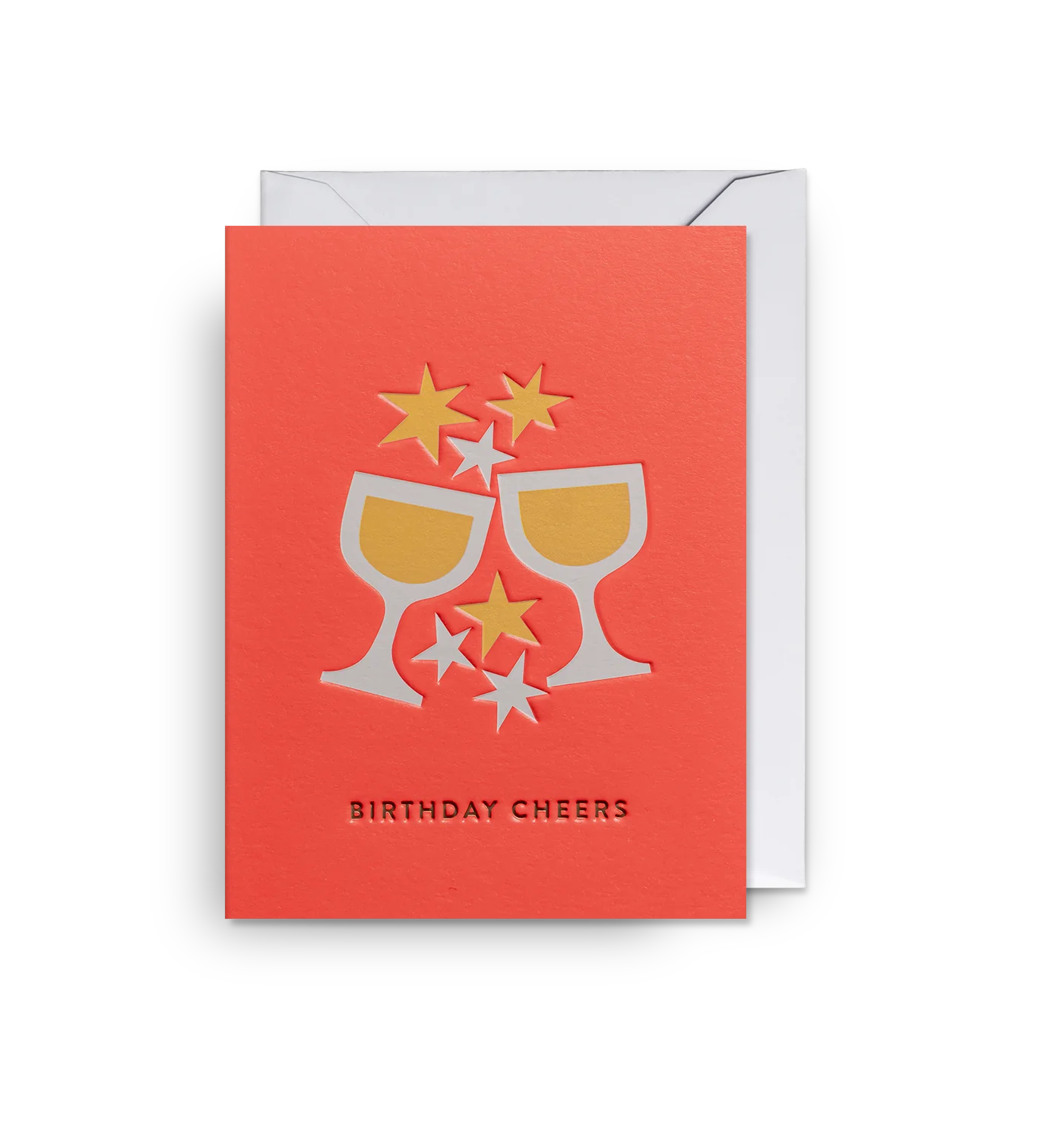 Birthday Cheers Sparkly Mini Card