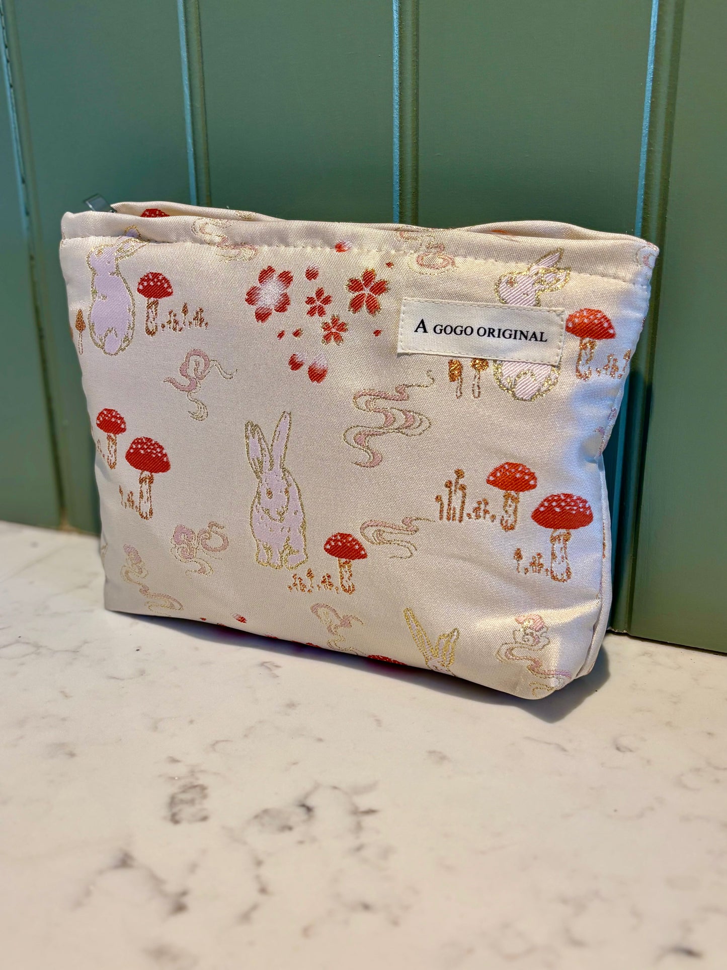 Woodland makeup bag in pink