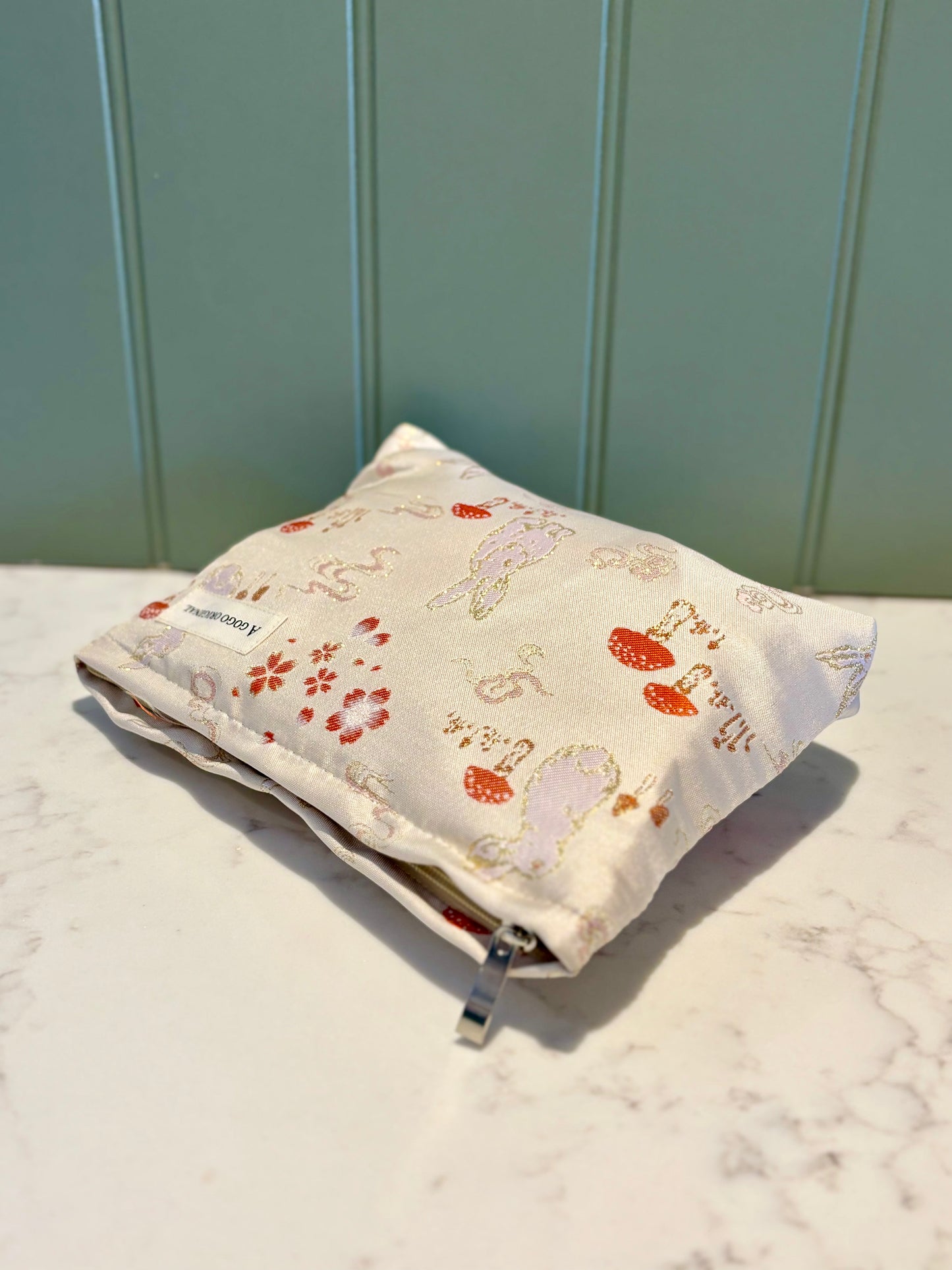 Woodland makeup bag in pink