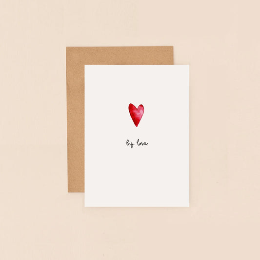 Big love Mini Card