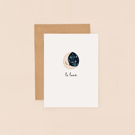 To The Moon Mini Card