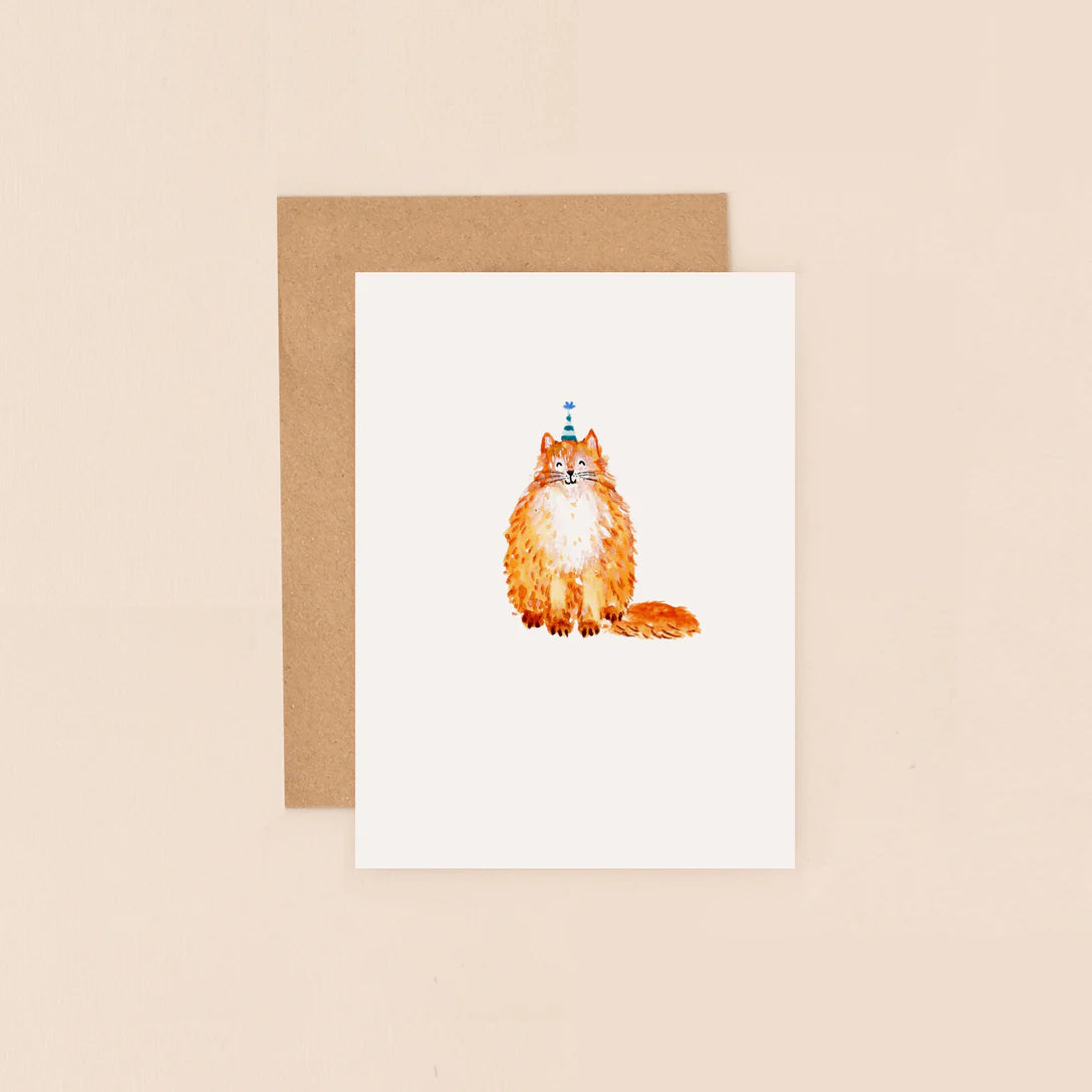 Party Cat Mini Card