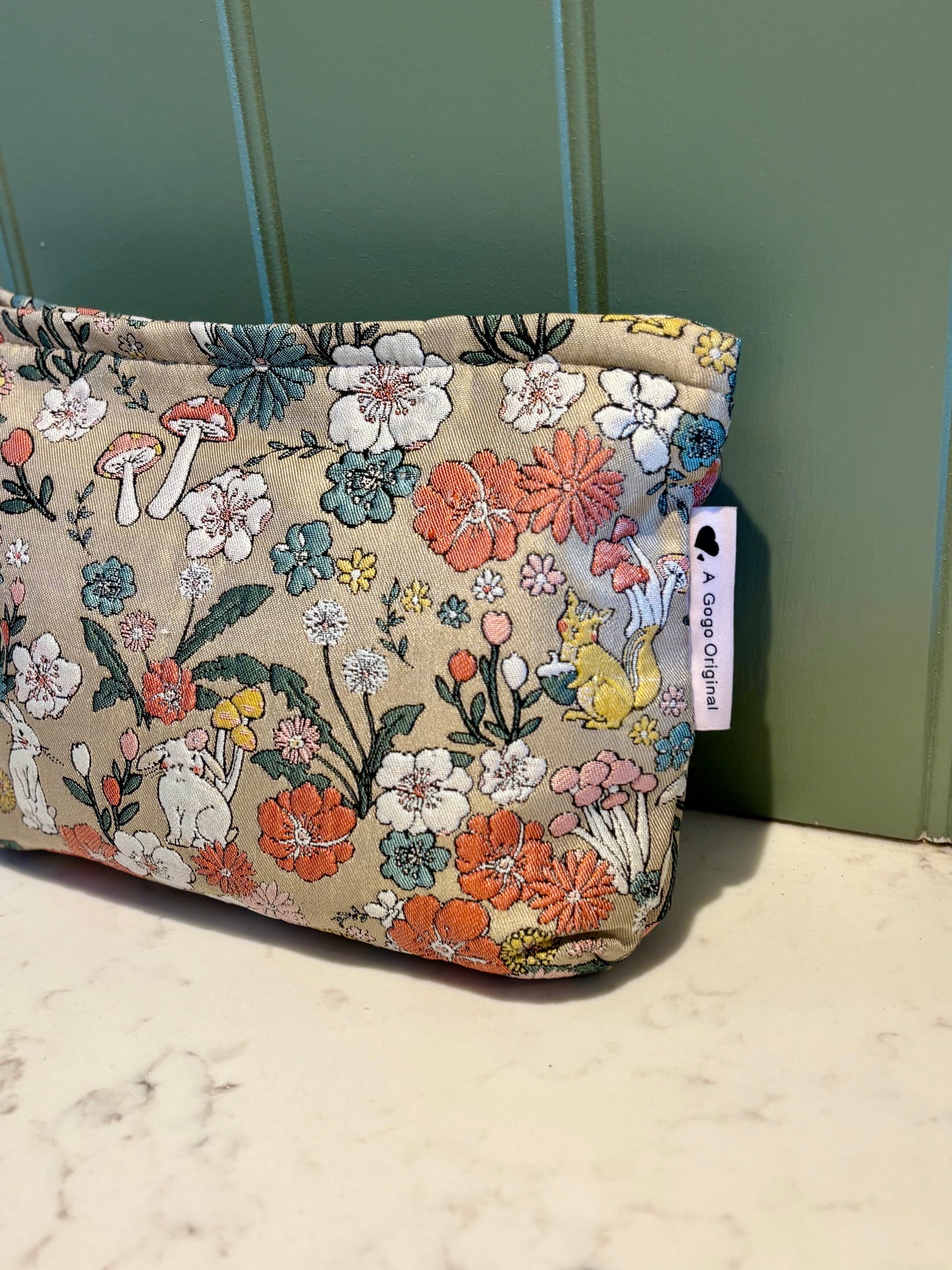 Woodland makeup bag