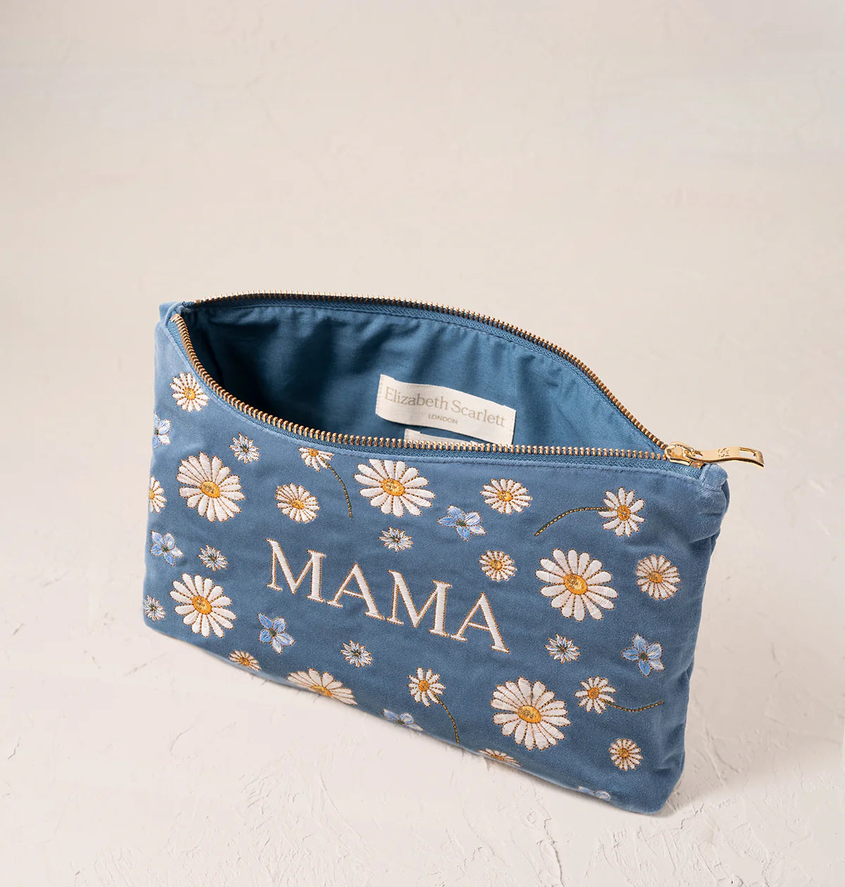 Daisy Dream Mama Everyday Pouch in Dusky blue