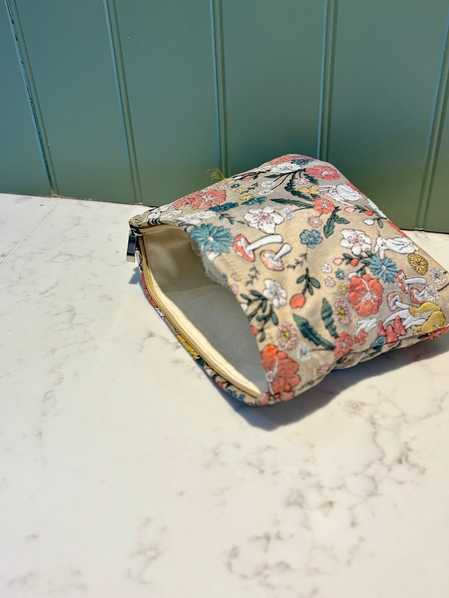 Woodland makeup bag