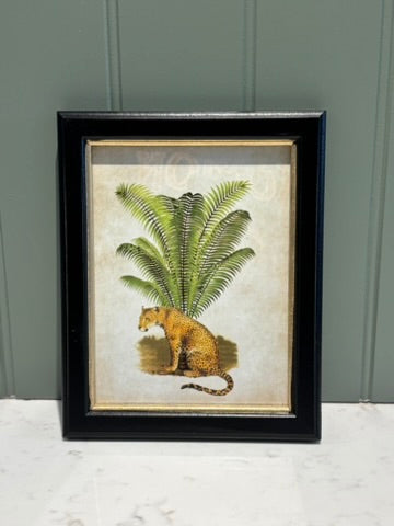 Framed Leopard Print Small