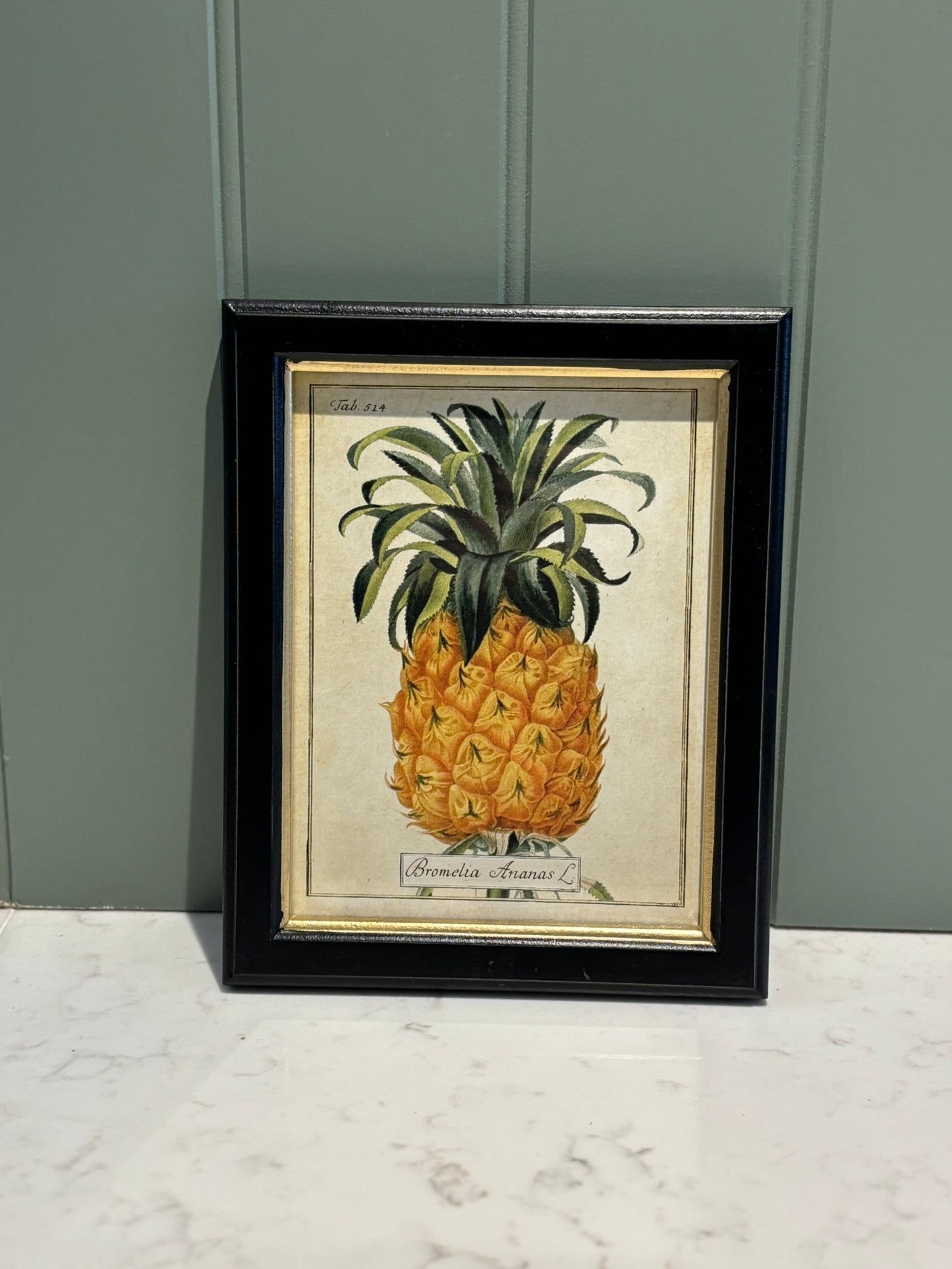 Framed Pineapple print - Small