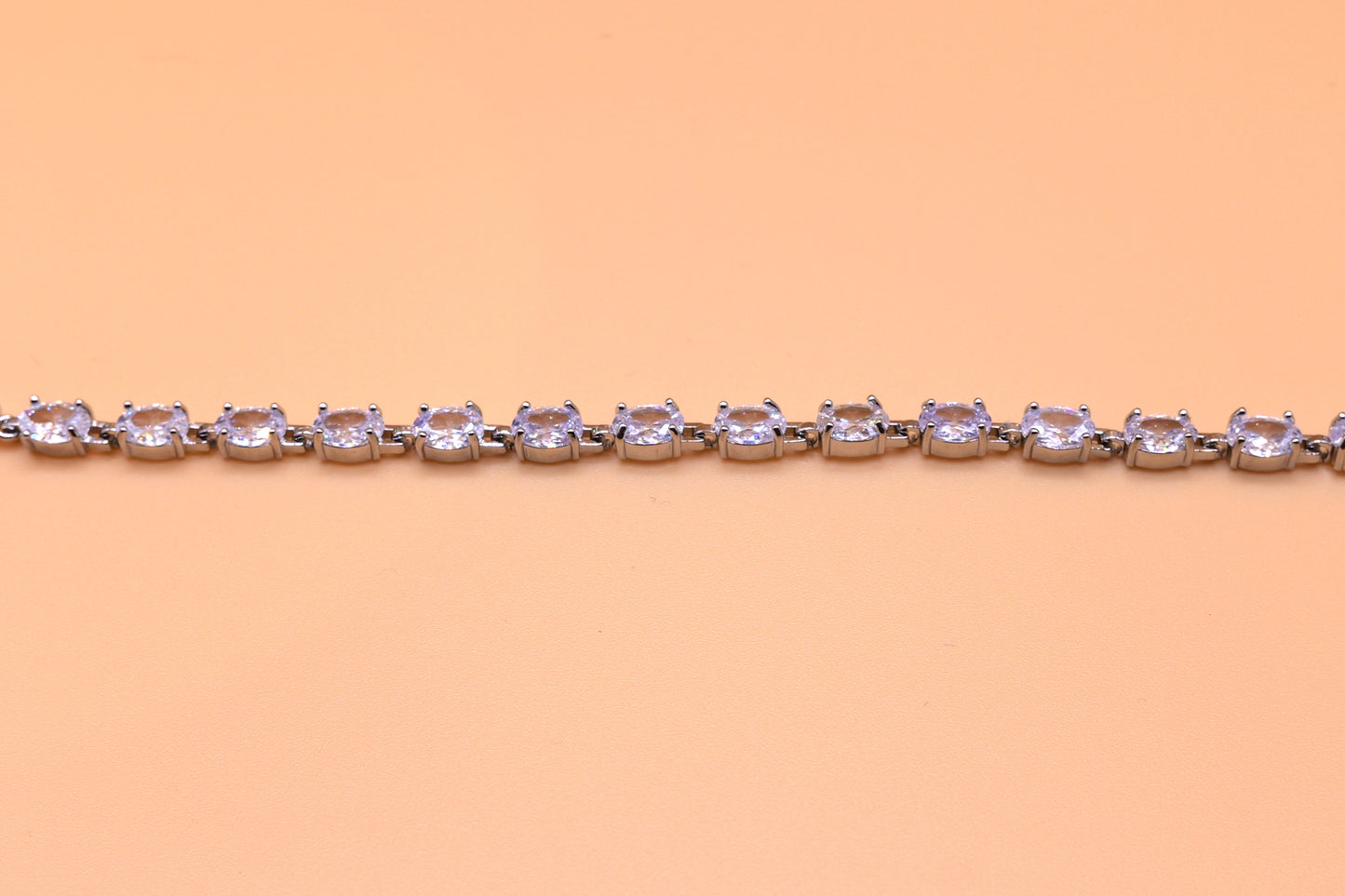 Tennis bracelet in Silver