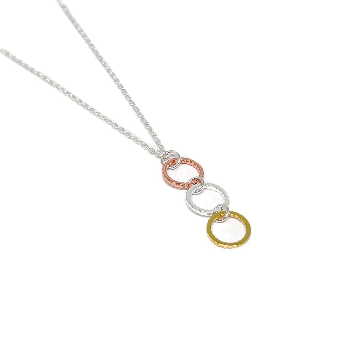 Lena Circle Necklace Multi