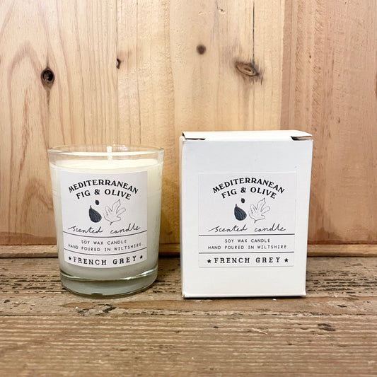 Mediterranean Fig & Olive Votive Candle