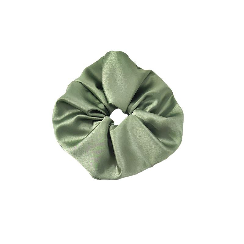 Extra Large Silky Scrunchie in Fern Green