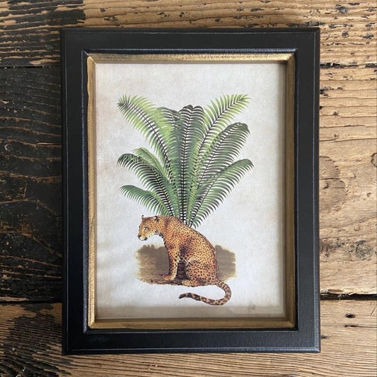 Framed Leopard Print Small